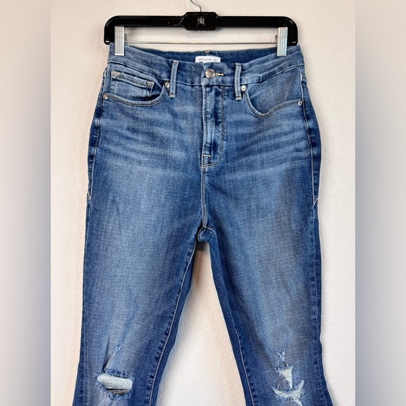 Good American Good Waist Crop Jeans Size 8/29 - Picture 2 of 12